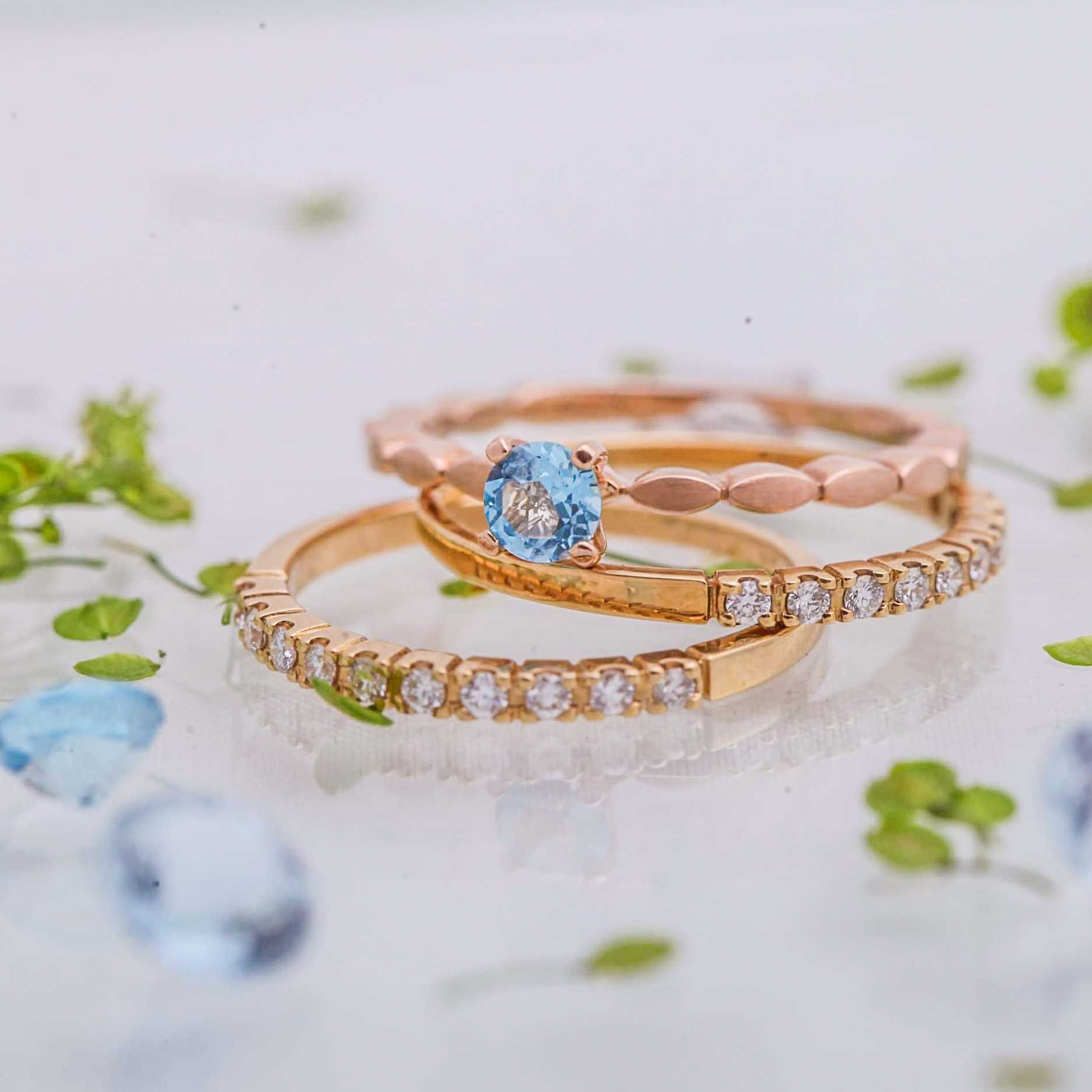 Diamantové snubní prsteny značky FOX zlatnického domu Roudná v Plzni