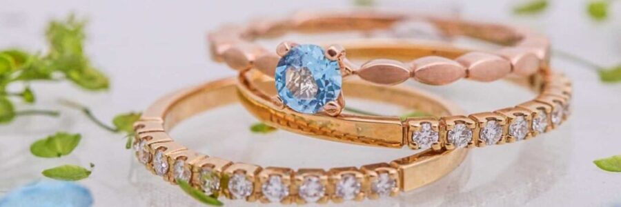 Snubní prsteny s diamanty značky FOX zlatnického domu Roudná v Plzni